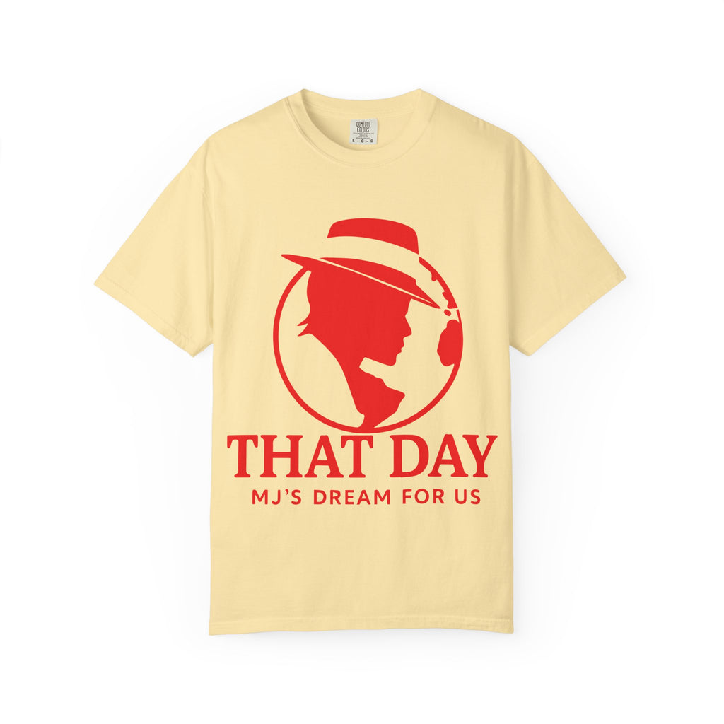 “That Day” Red-Peace Tee – MJ’s Dream For Us