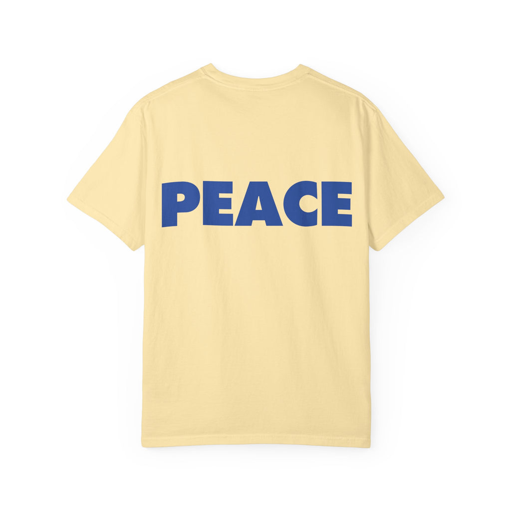 “That Day” Blue-Peace Tee – MJ’s Dream For Us