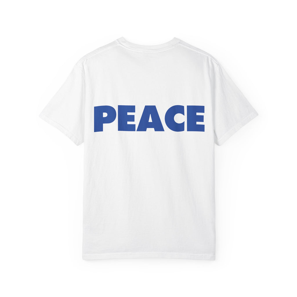 “That Day” Blue-Peace Tee – MJ’s Dream For Us