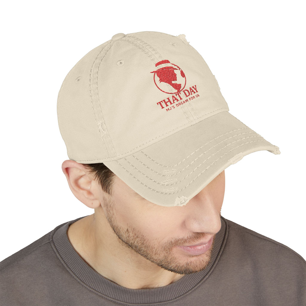 That Day – Signature Cap Distressed Hat (Red)