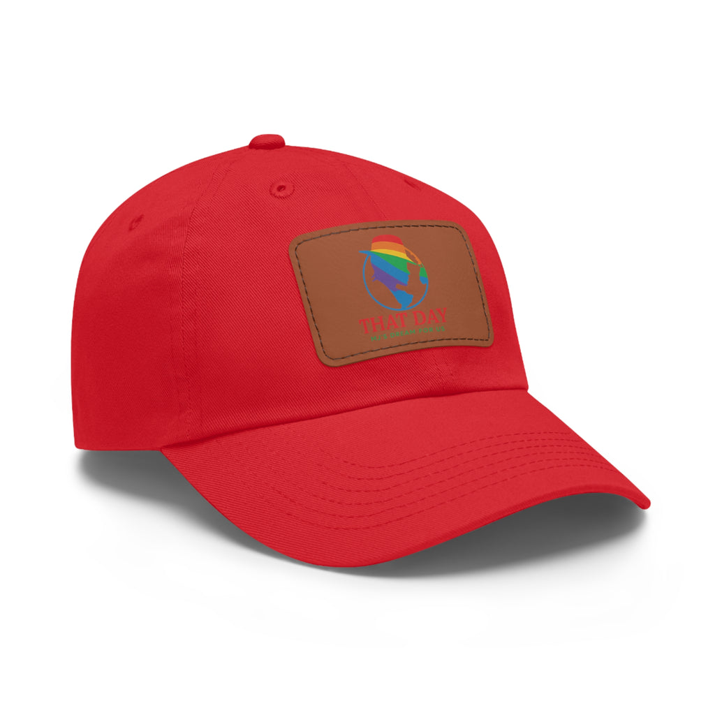 That Day – Signature Cap with Leather Patch (Rainbow)