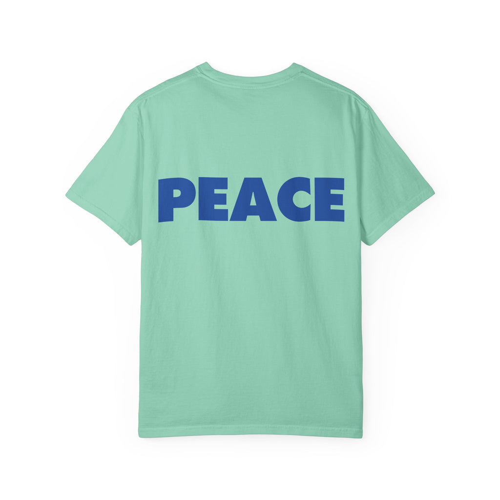 “That Day” Blue-Peace Tee – MJ’s Dream For Us