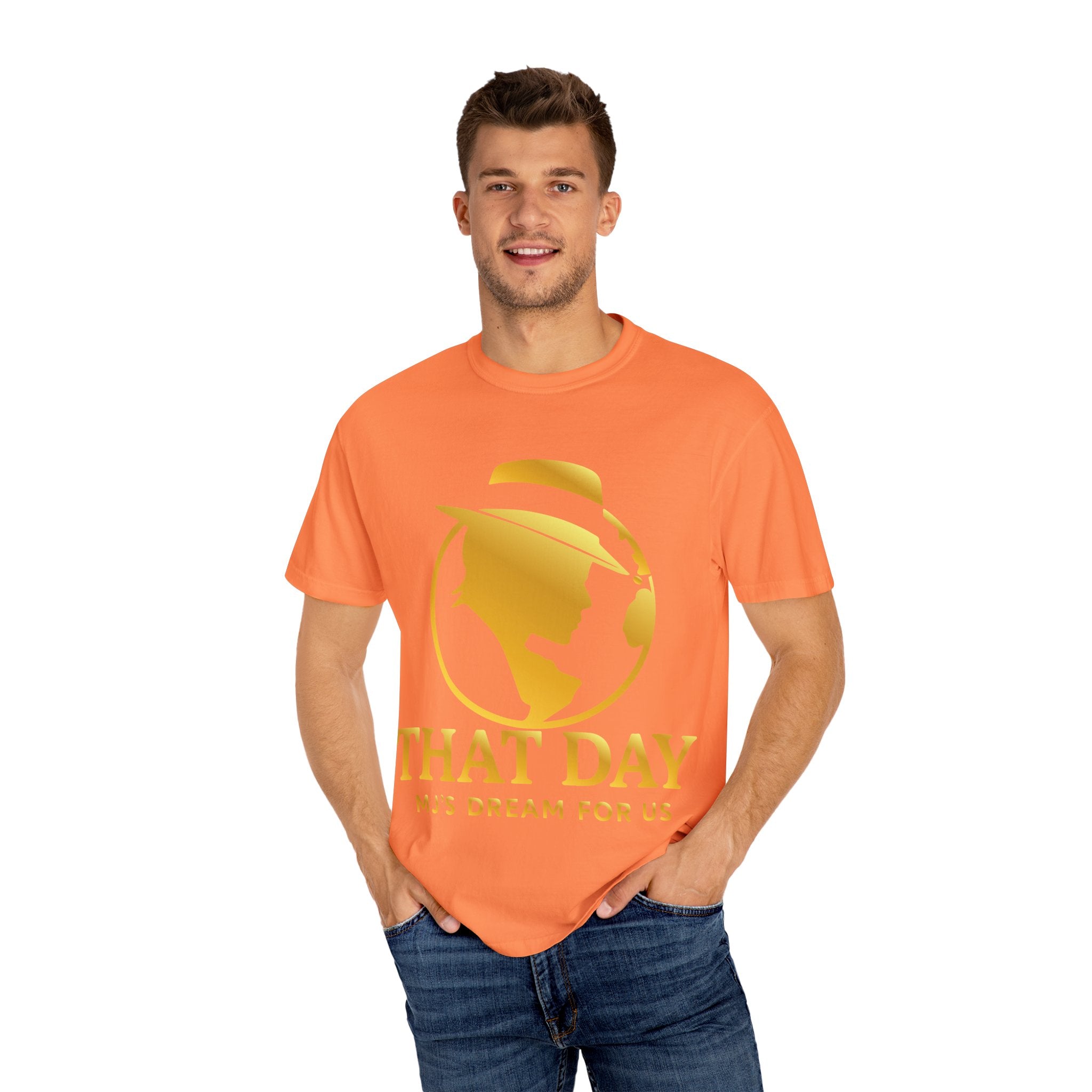 “That Day” Gold-Love Tee – MJ’s Dream For Us