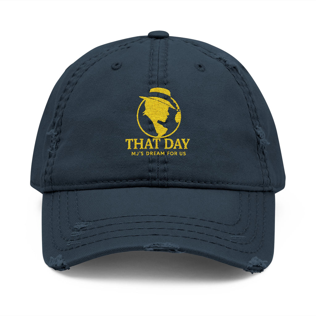 That Day – Signature Cap Distressed Hat (Gold)