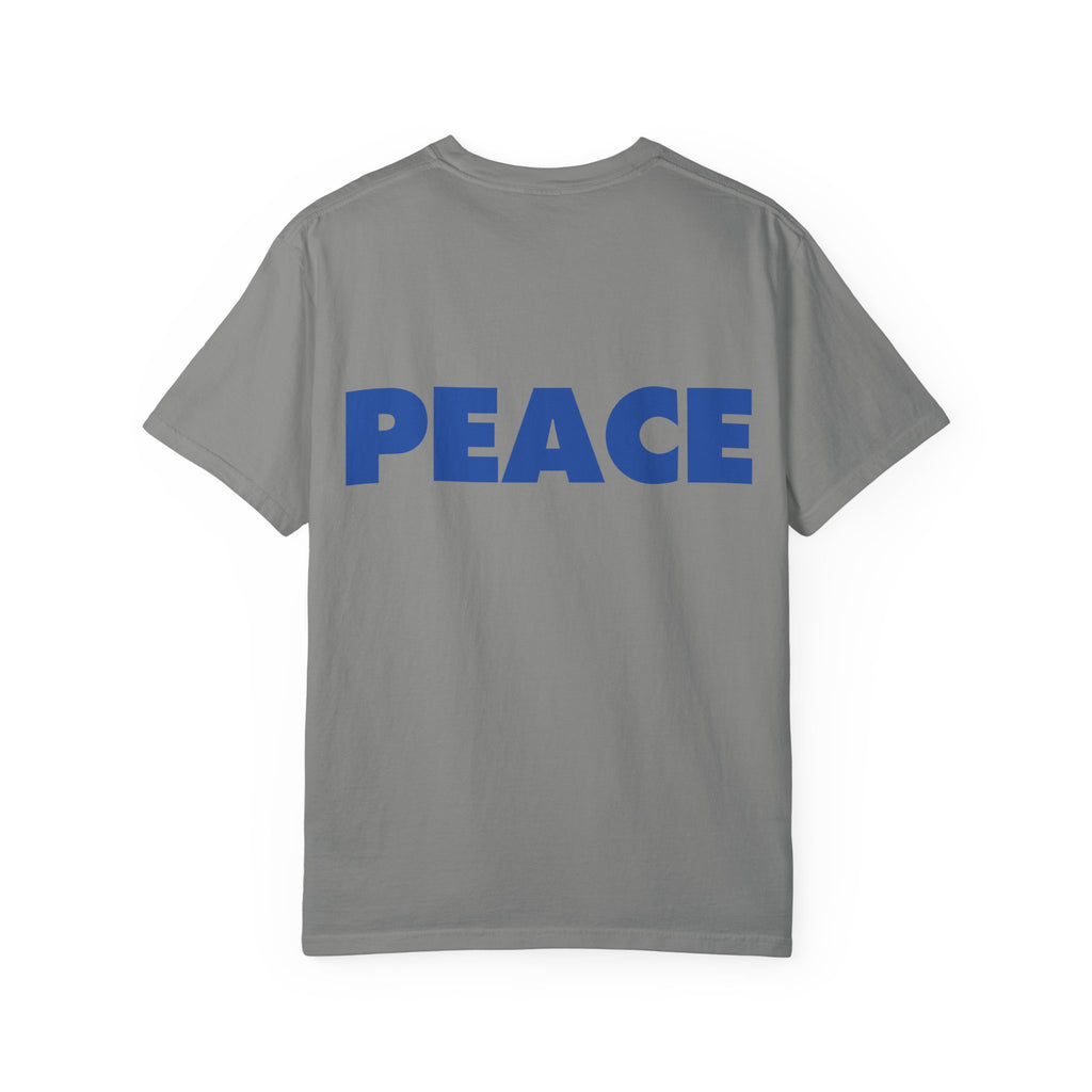 “That Day” Blue-Peace Tee – MJ’s Dream For Us