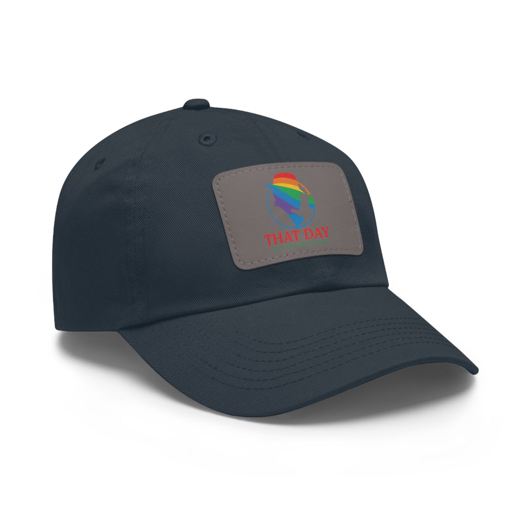 That Day – Signature Cap with Leather Patch (Rainbow)