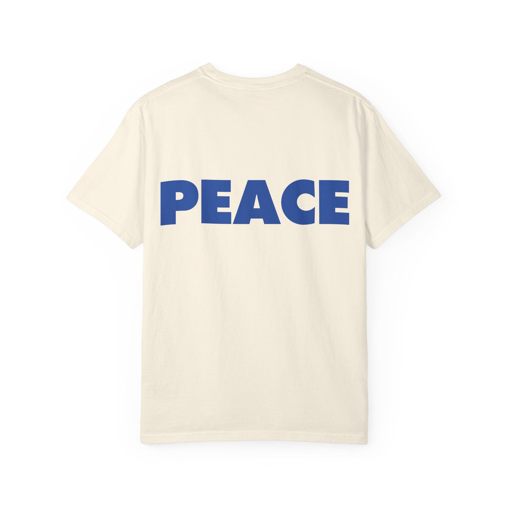 “That Day” Blue-Peace Tee – MJ’s Dream For Us