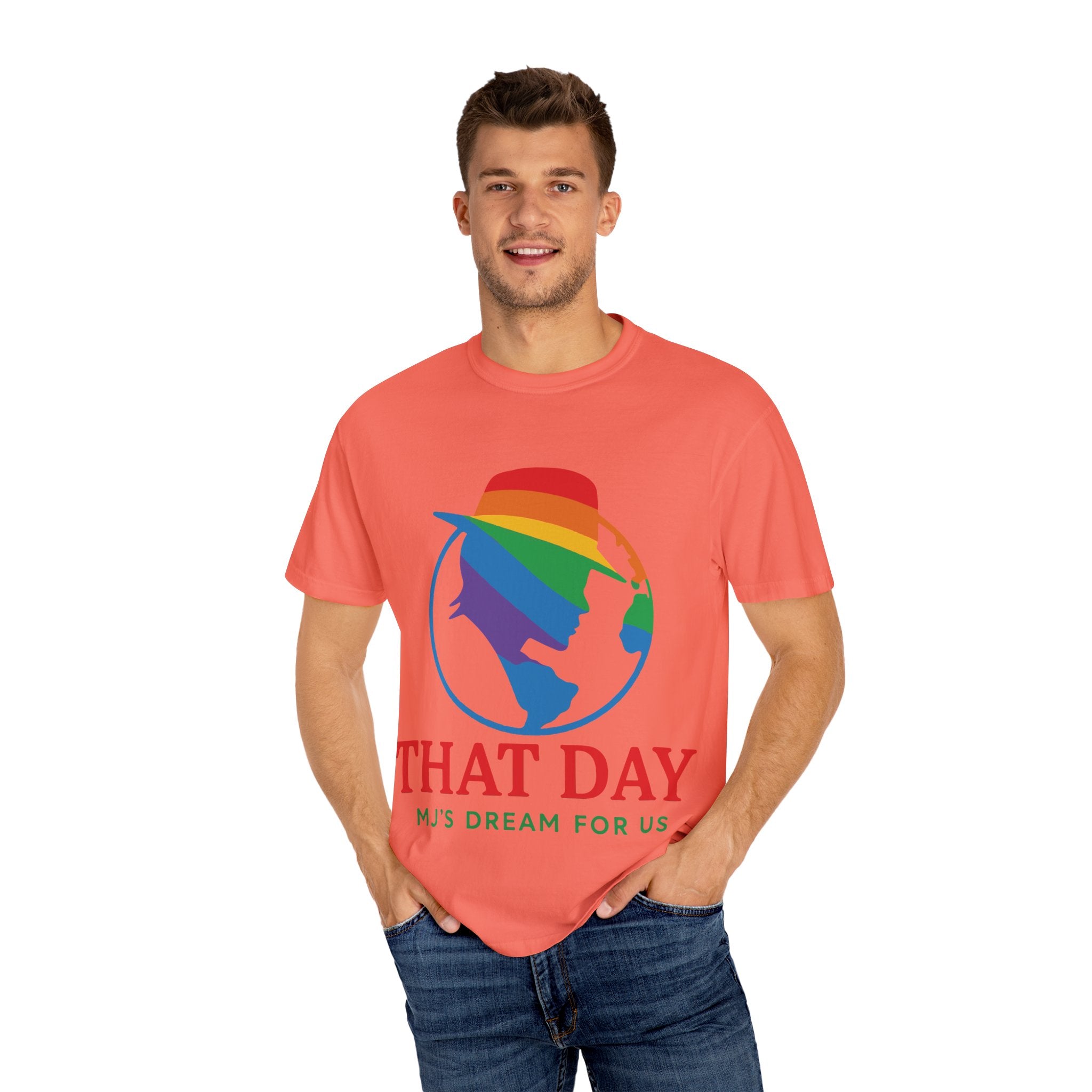 “That Day” Rainbow Tee – MJ’s Dream For Us (Pride Edition)