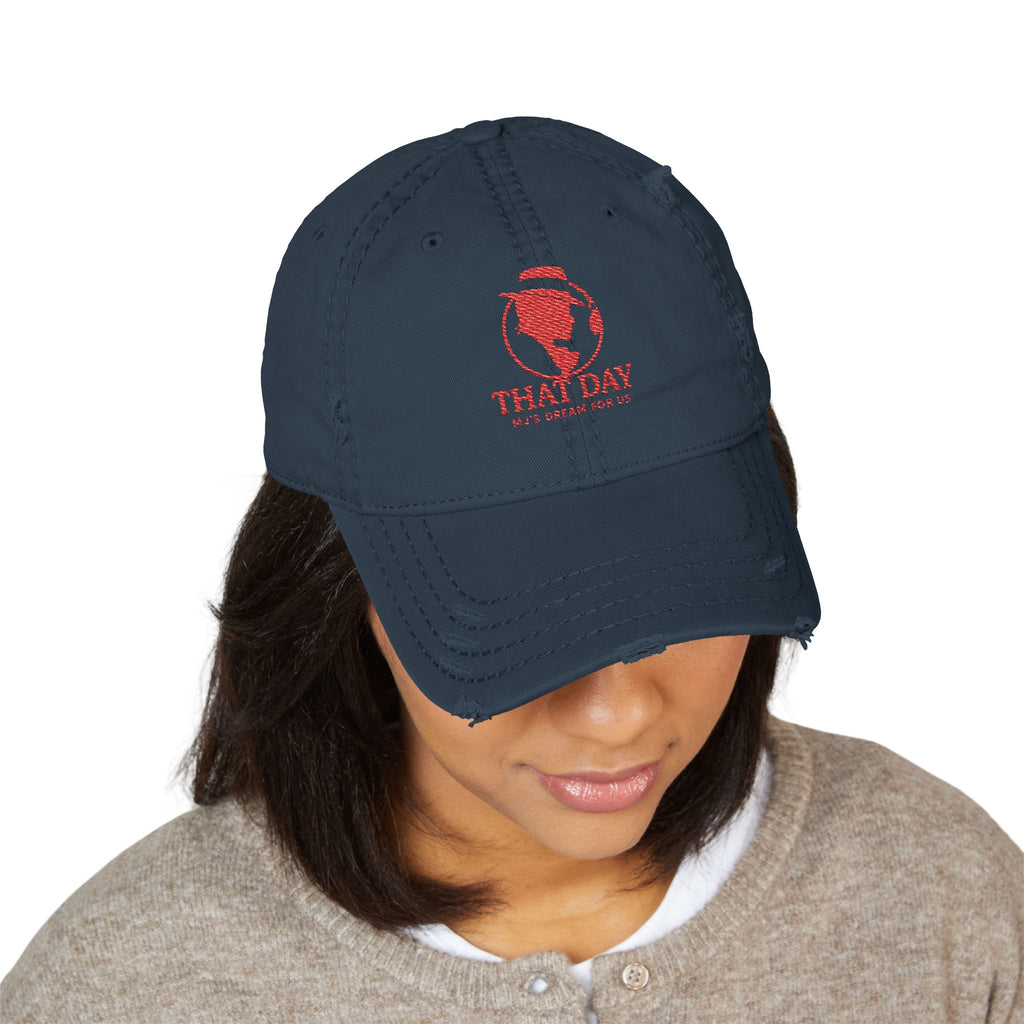 That Day – Signature Cap Distressed Hat (Red)