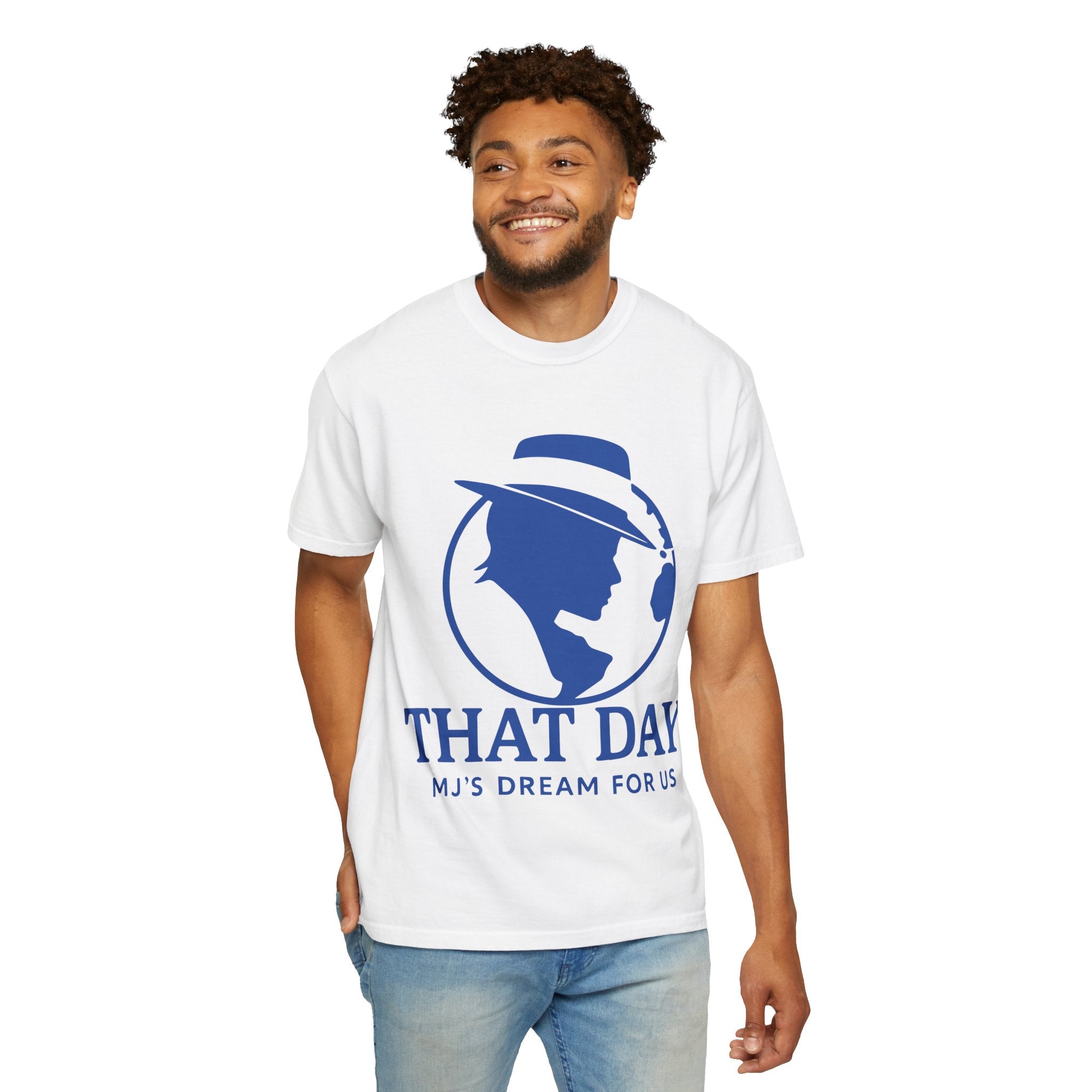 “That Day” Blue-Family Tee – MJ’s Dream For Us