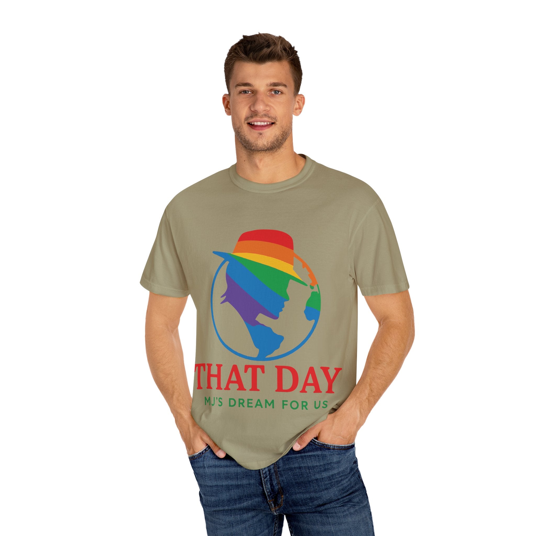 “That Day” Rainbow Tee – MJ’s Dream For Us (Pride Edition)
