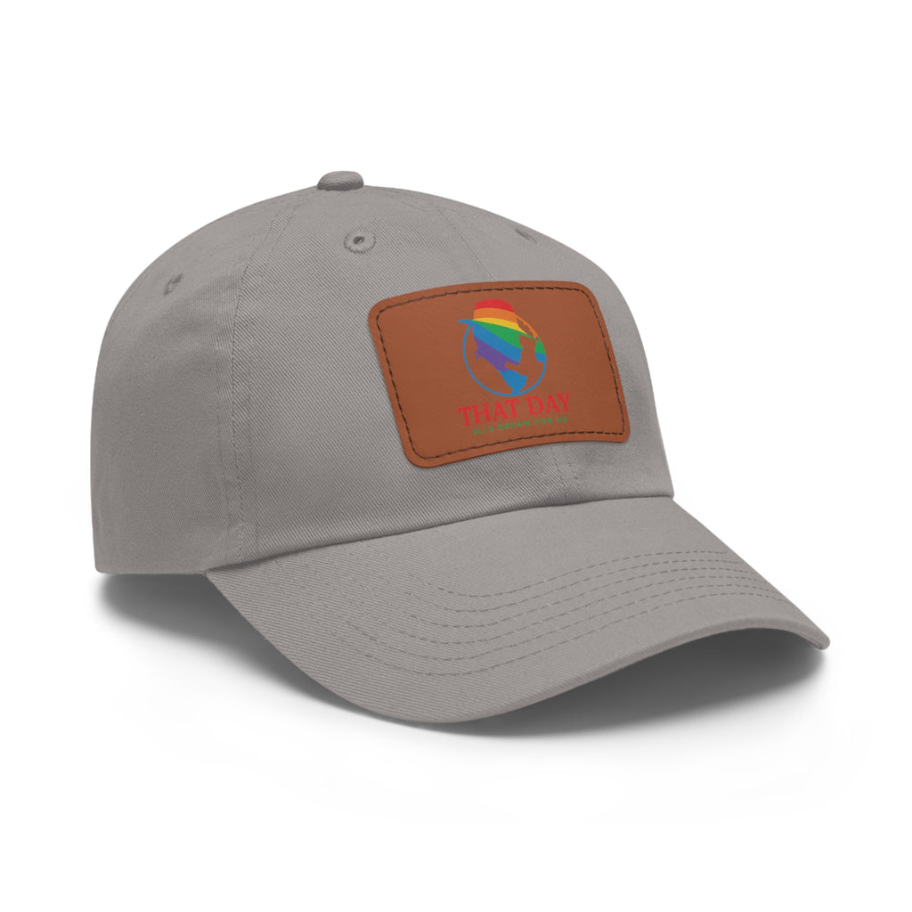 That Day – Signature Cap with Leather Patch (Rainbow)