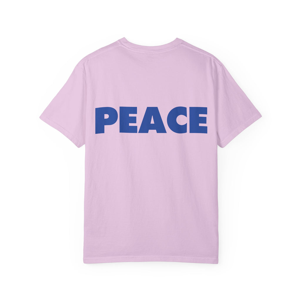 “That Day” Blue-Peace Tee – MJ’s Dream For Us