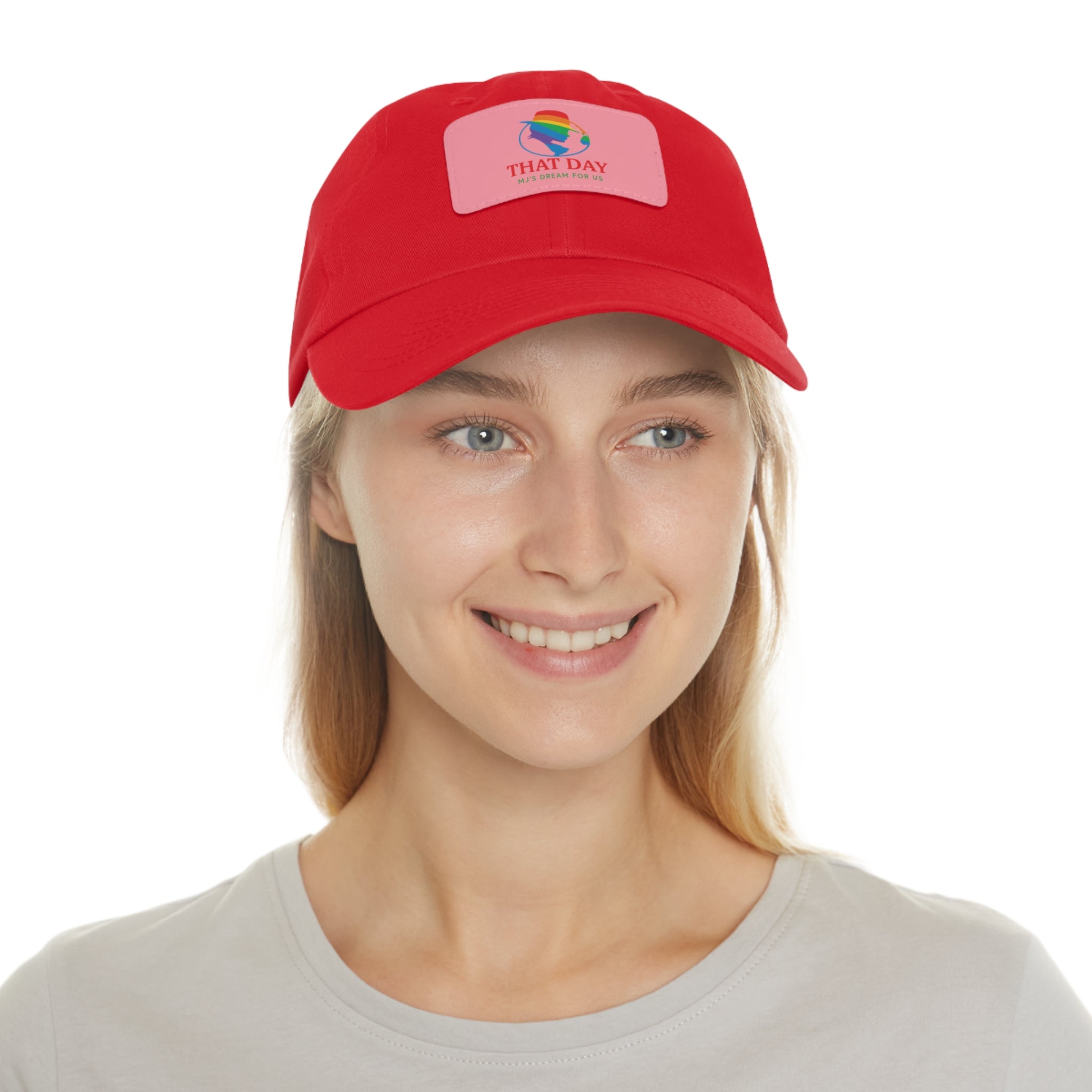 That Day – Signature Cap with Leather Patch (Rainbow)