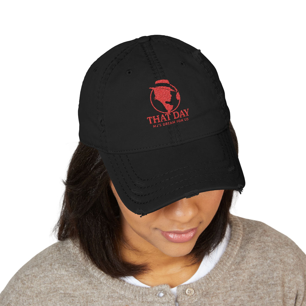 That Day – Signature Cap Distressed Hat (Red)