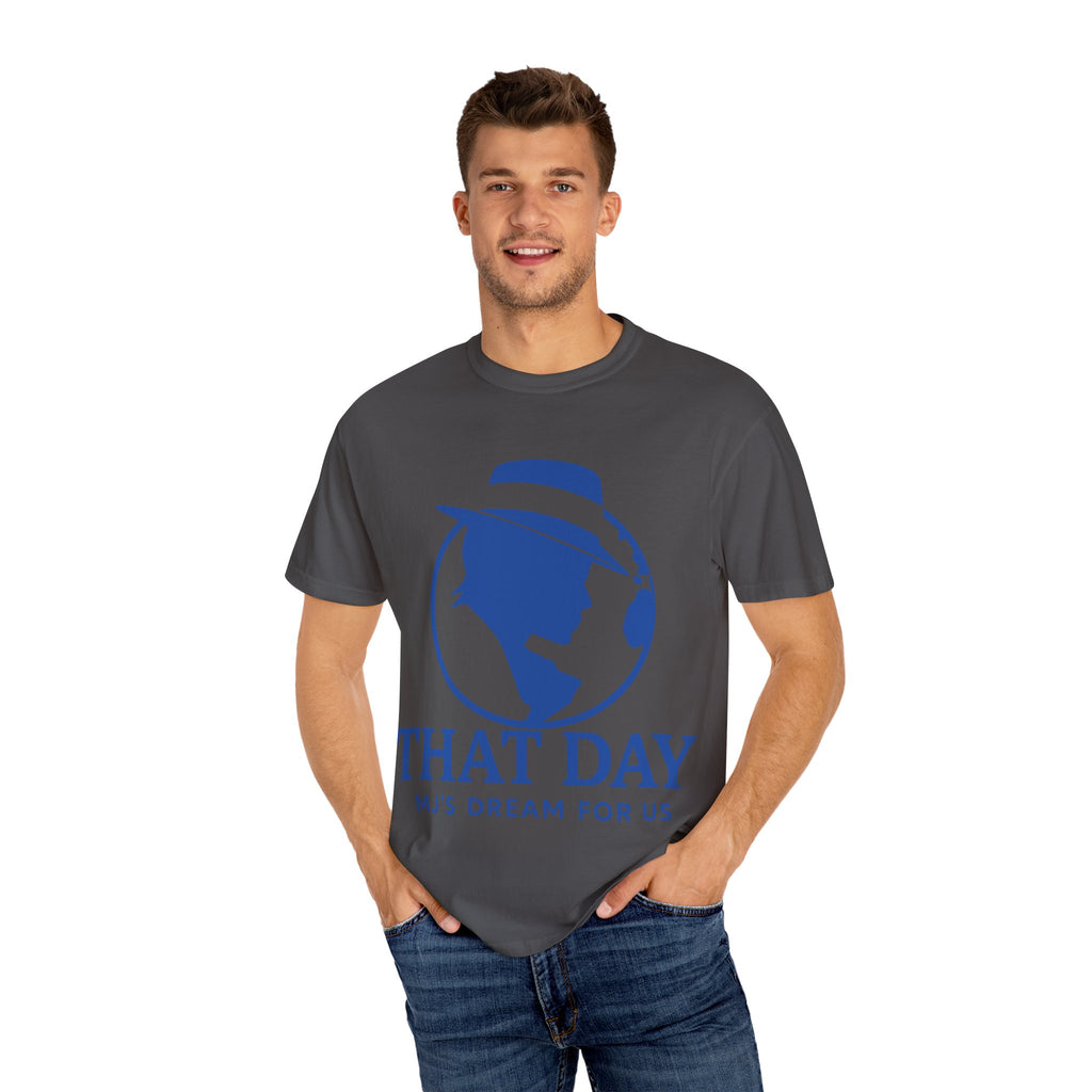 “That Day” Blue-Peace Tee – MJ’s Dream For Us