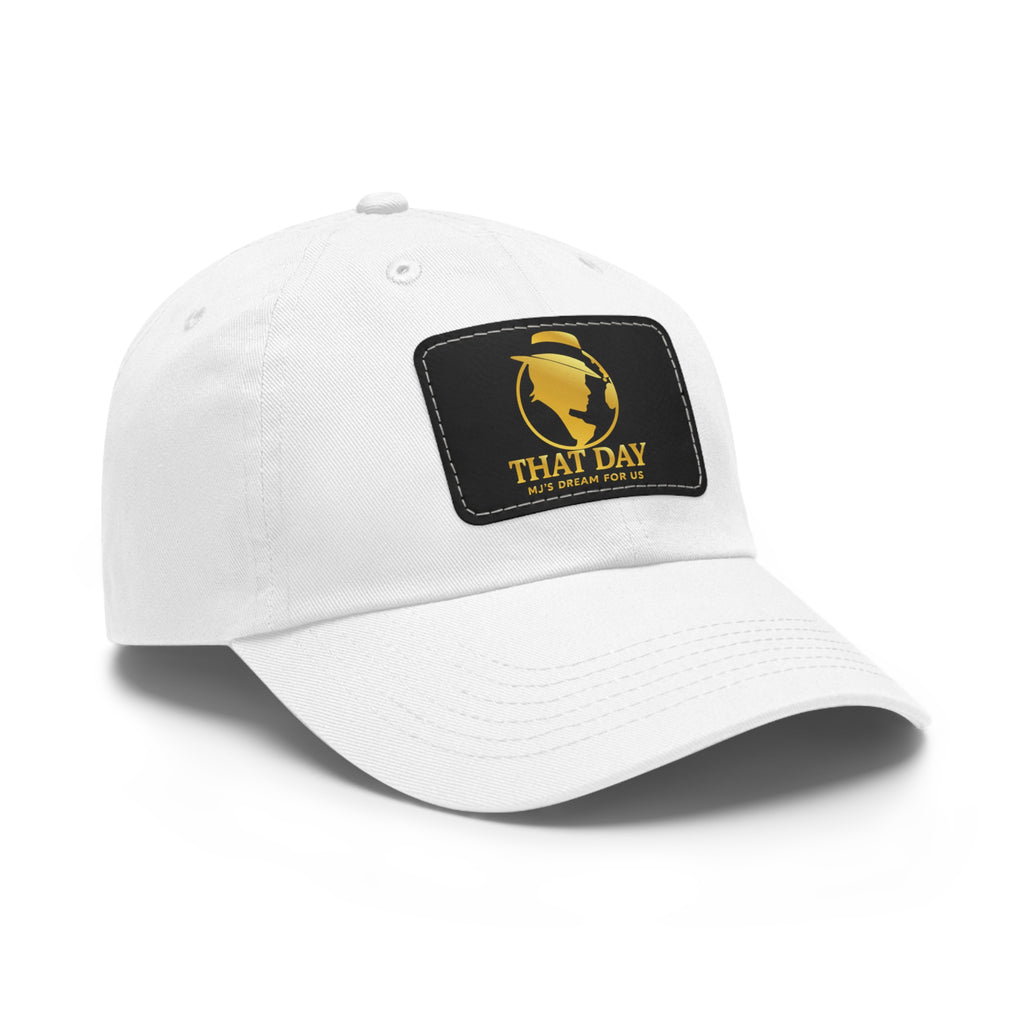 That Day – Signature Cap with Leather Patch (Gold)