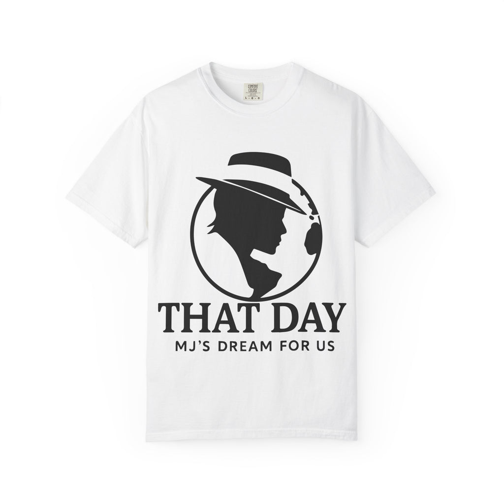“That Day” Black - Peace Tee – MJ’s Dream For Us