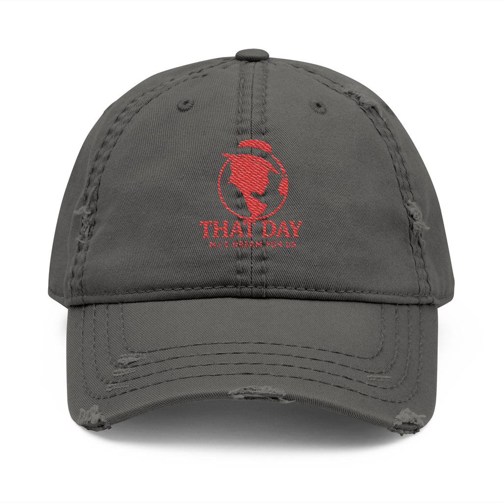 That Day – Signature Cap Distressed Hat (Red)