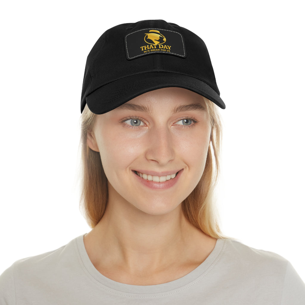 That Day – Signature Cap with Leather Patch (Gold)