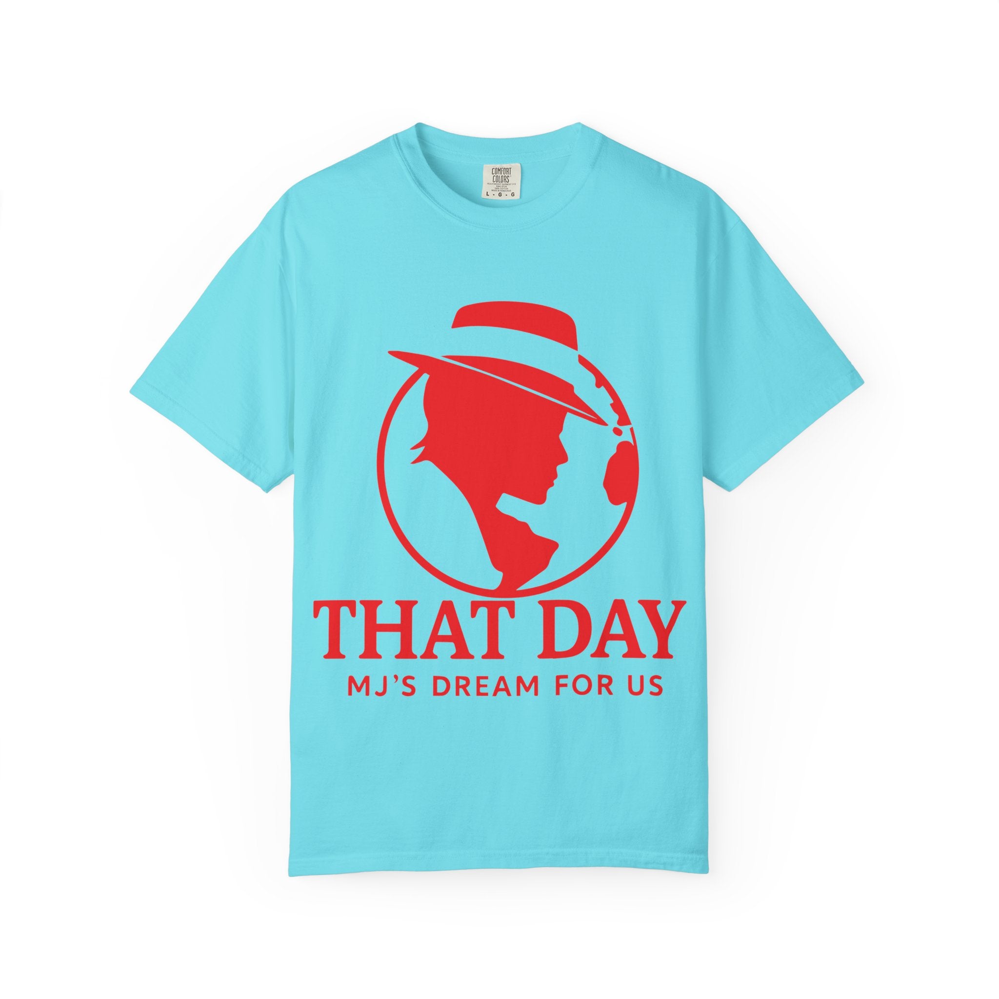 “That Day” Red-Peace Tee – MJ’s Dream For Us
