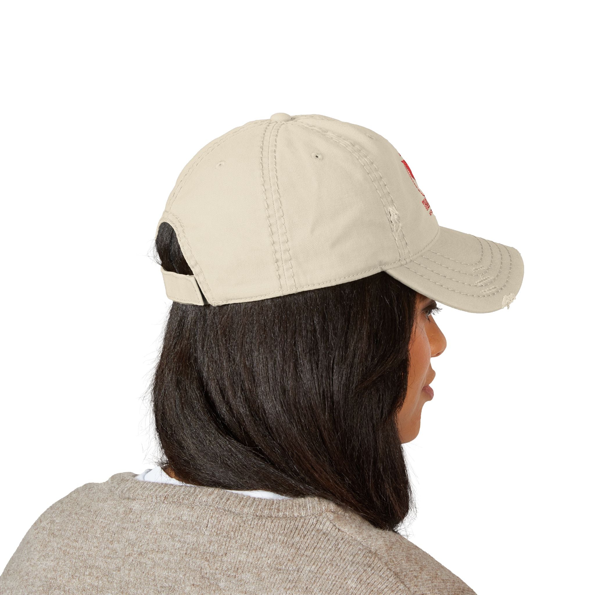 That Day – Signature Cap Distressed Hat (Red)
