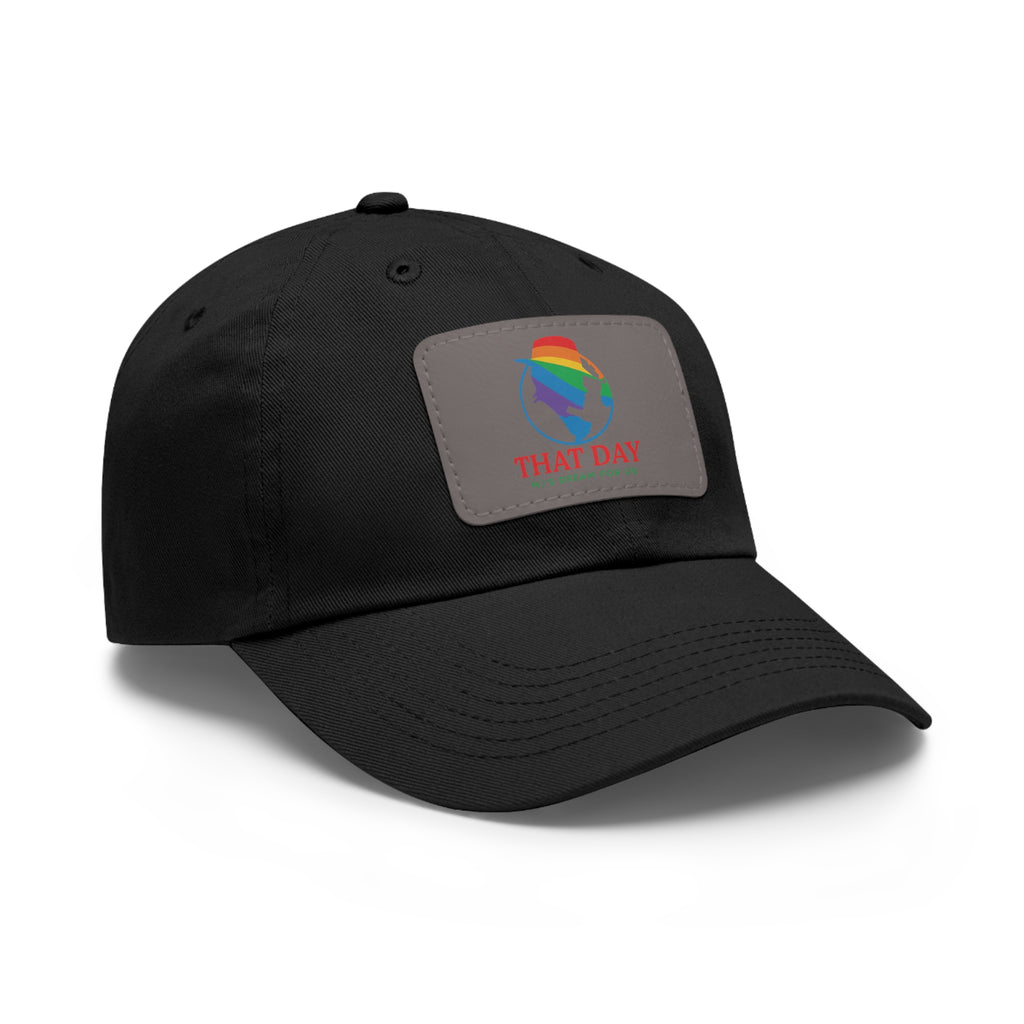 That Day – Signature Cap with Leather Patch (Rainbow)
