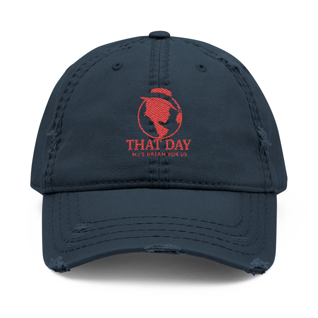 That Day – Signature Cap Distressed Hat (Red)