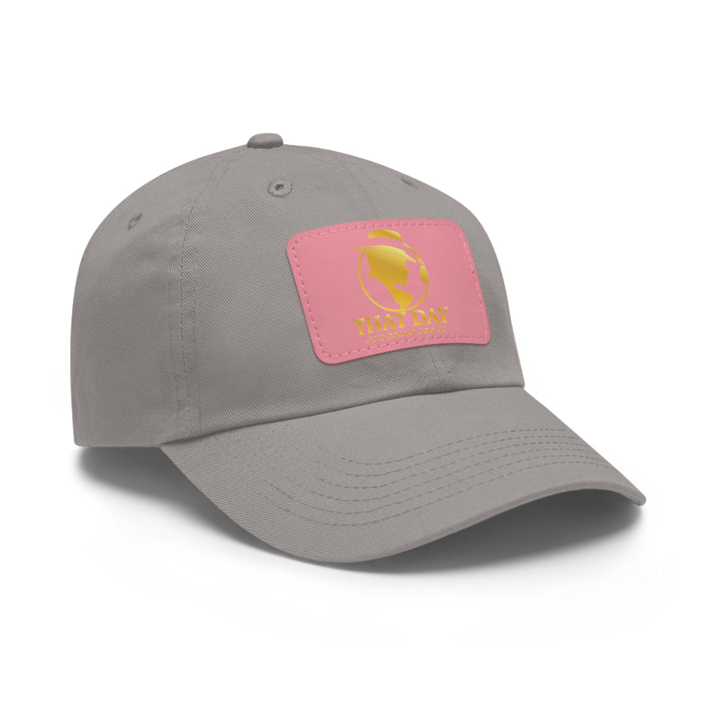 That Day – Signature Cap with Leather Patch (Gold)