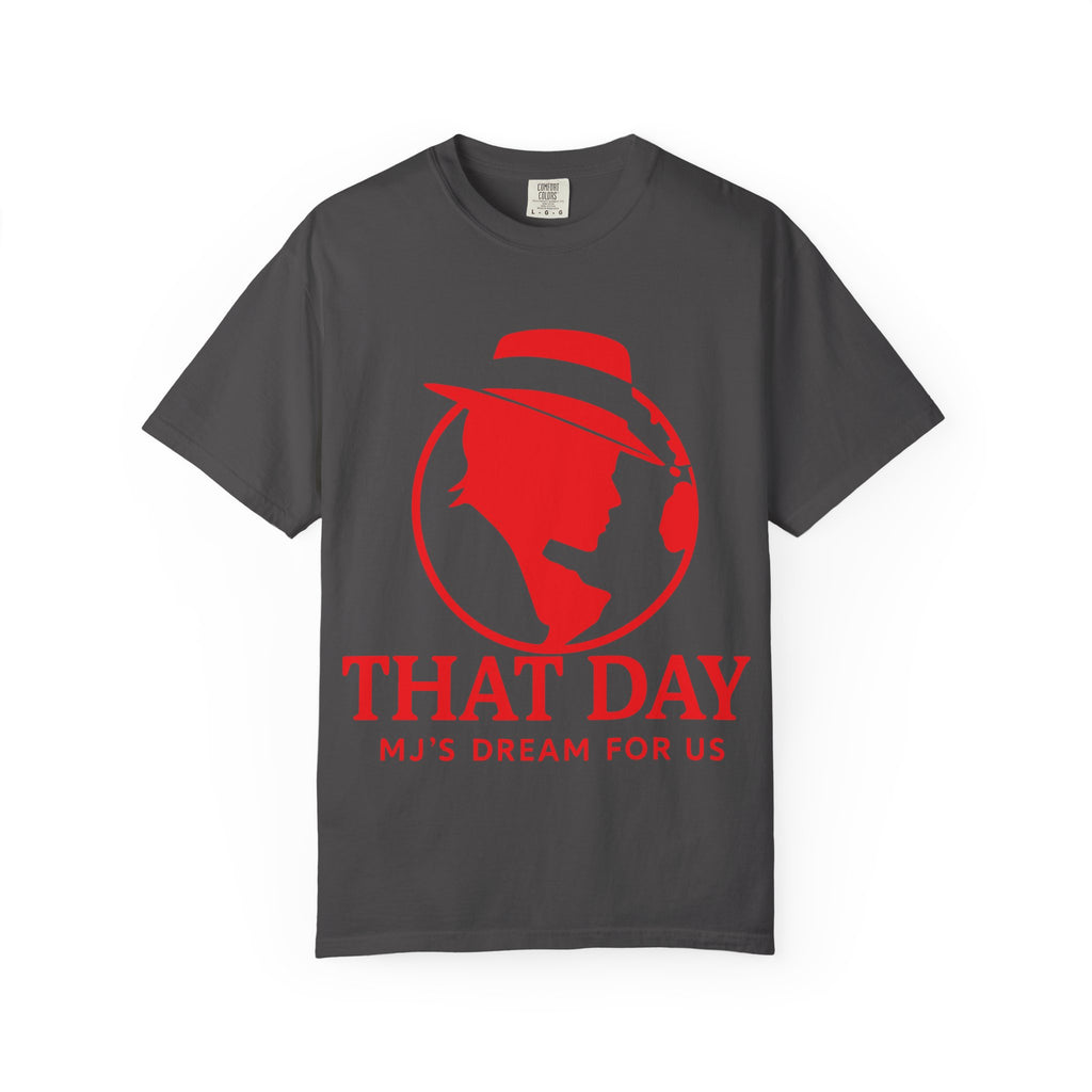 “That Day” Red-Peace Tee – MJ’s Dream For Us