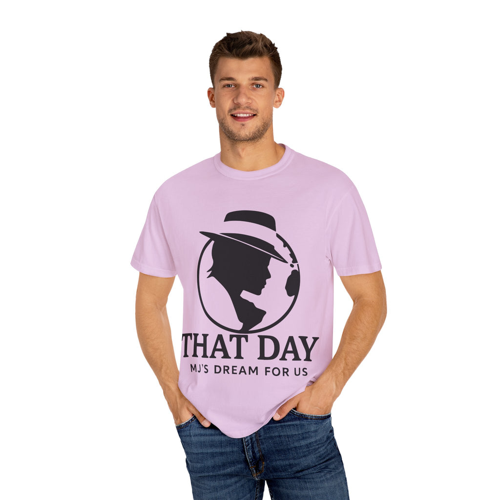“That Day” Black - Peace Tee – MJ’s Dream For Us