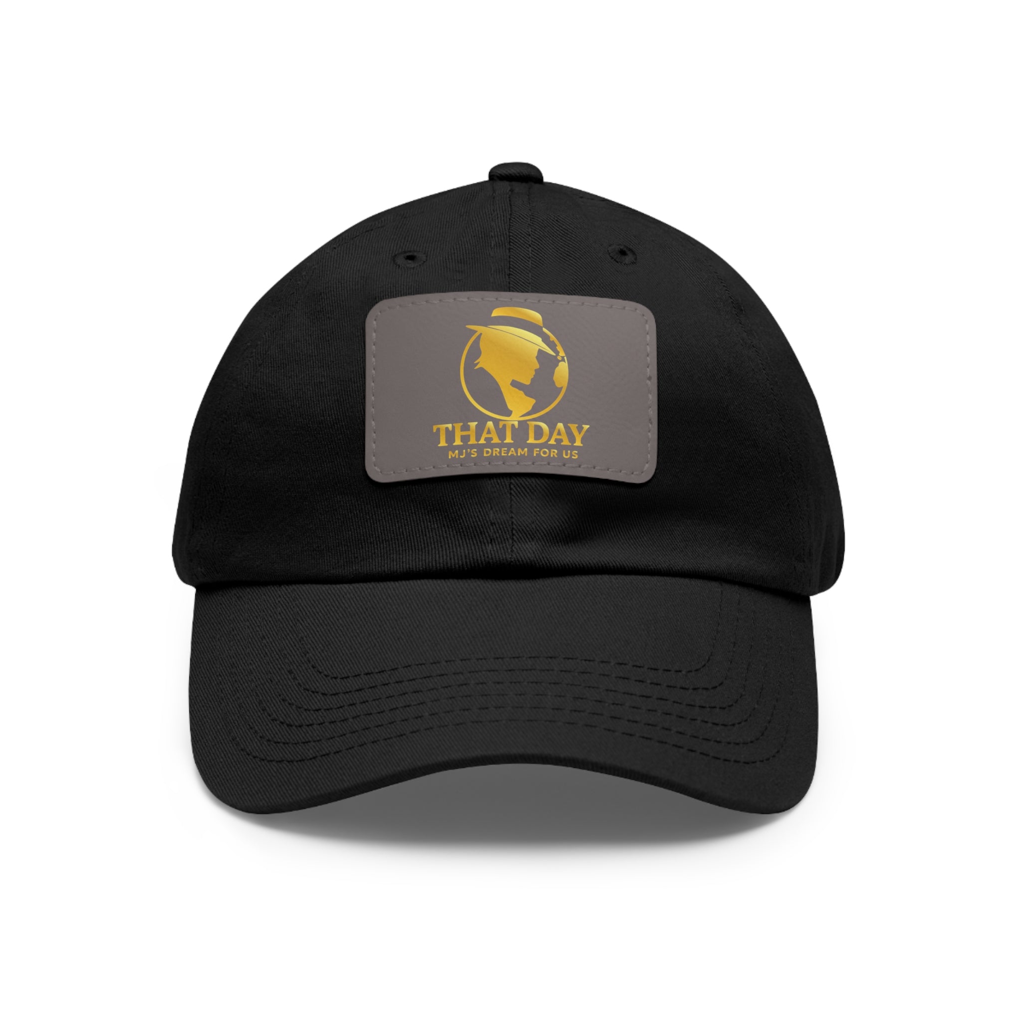 That Day – Signature Cap with Leather Patch (Gold)