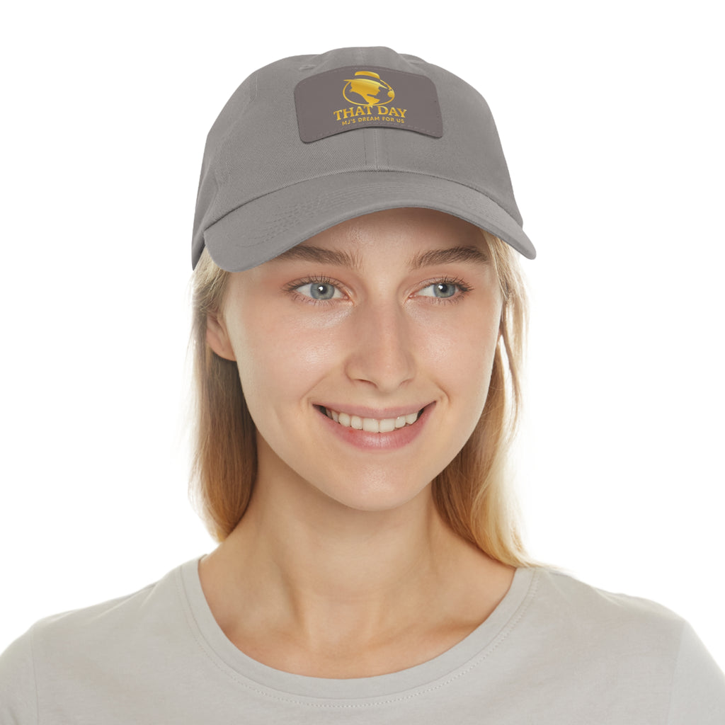That Day – Signature Cap with Leather Patch (Gold)
