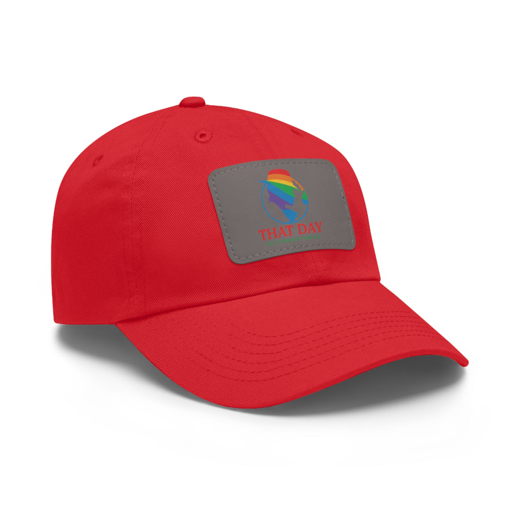 That Day – Signature Cap with Leather Patch (Rainbow)