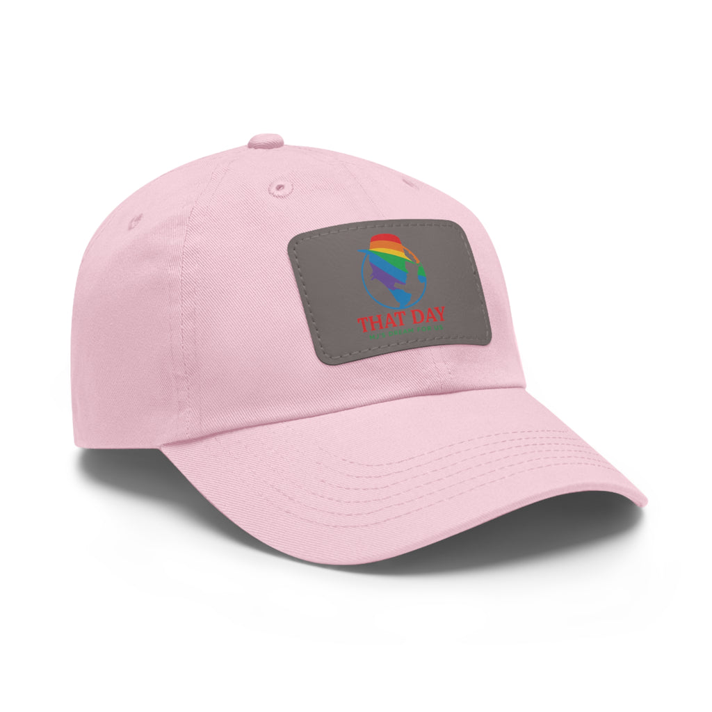 That Day – Signature Cap with Leather Patch (Rainbow)
