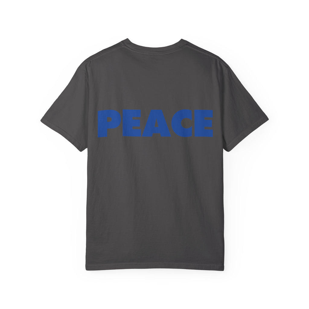 “That Day” Blue-Peace Tee – MJ’s Dream For Us