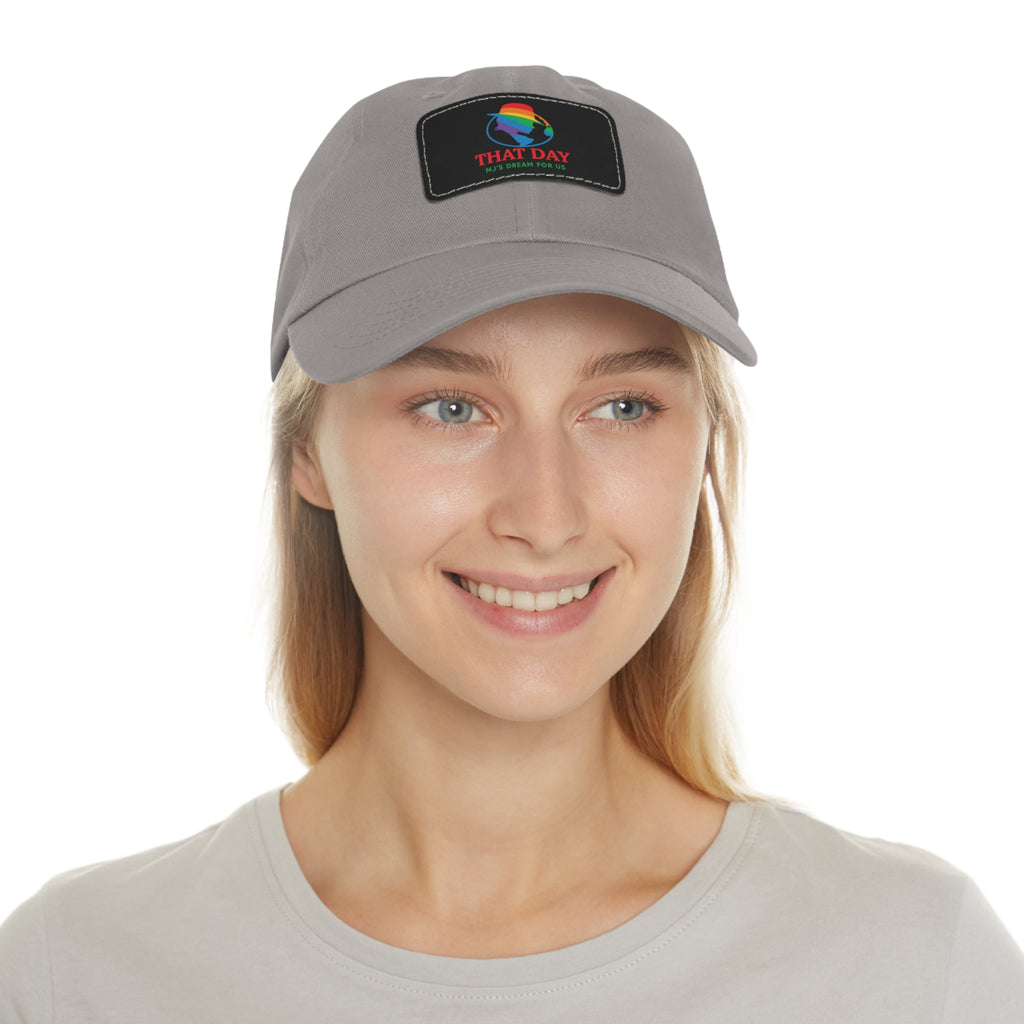 That Day – Signature Cap with Leather Patch (Rainbow)