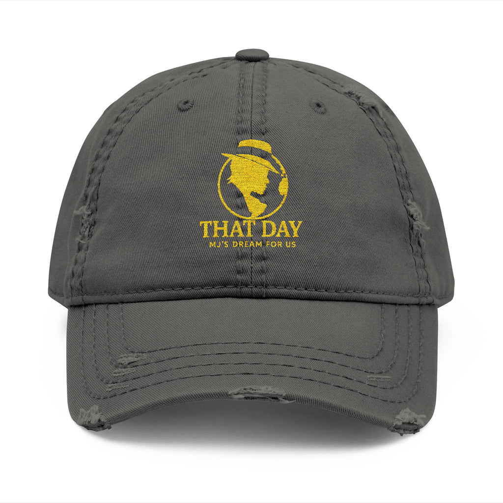 That Day – Signature Cap Distressed Hat (Gold)
