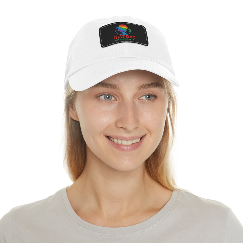 That Day – Signature Cap with Leather Patch (Rainbow)