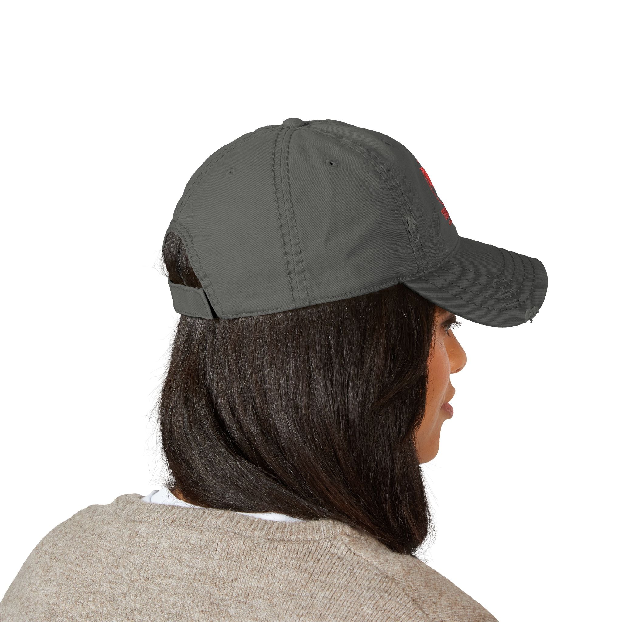 That Day – Signature Cap Distressed Hat (Red)