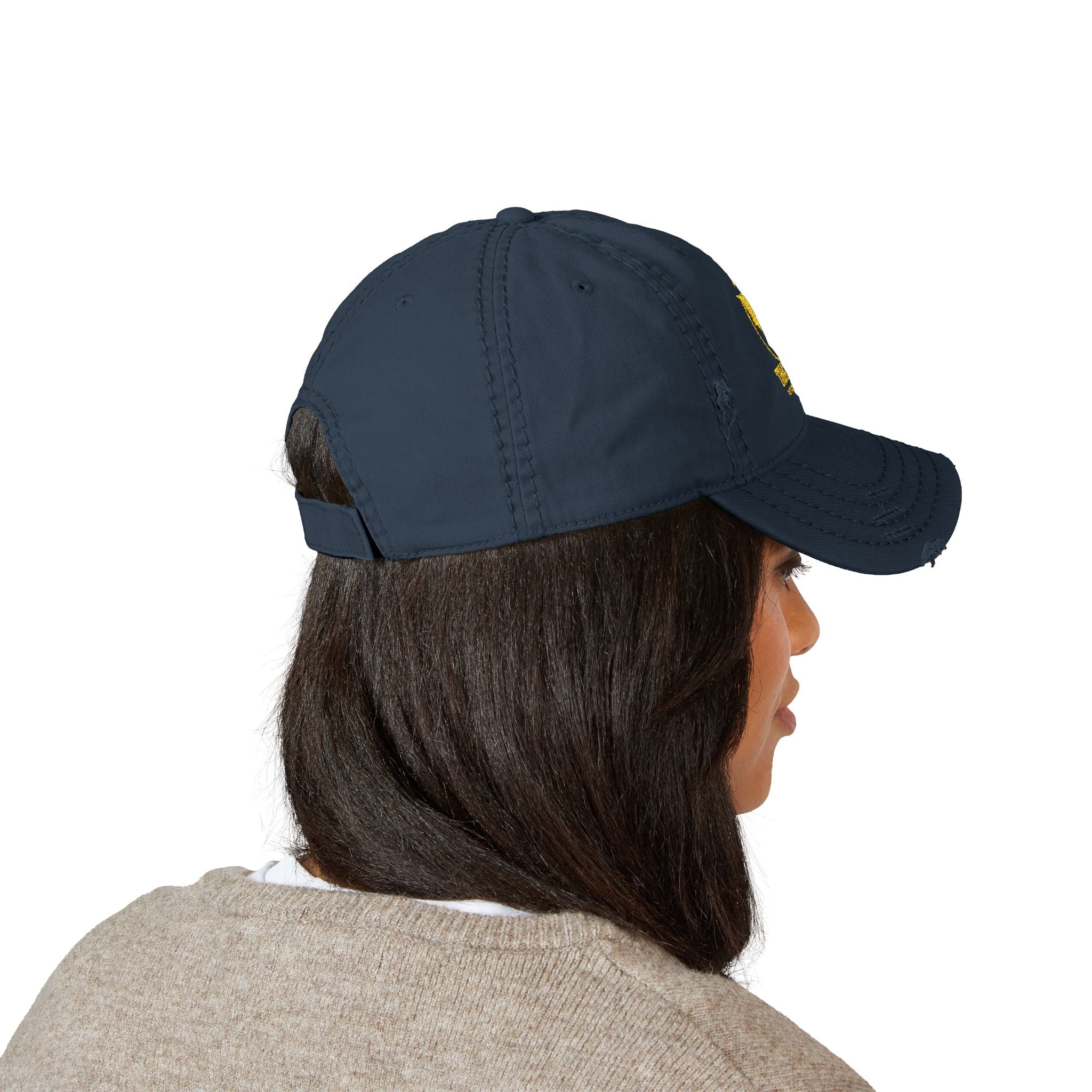 That Day – Signature Cap Distressed Hat (Gold)