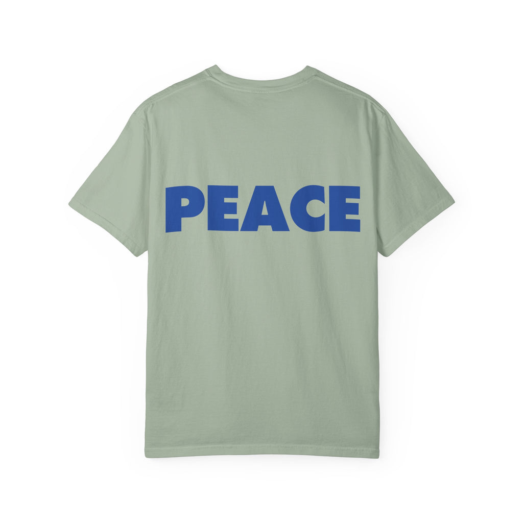 “That Day” Blue-Peace Tee – MJ’s Dream For Us