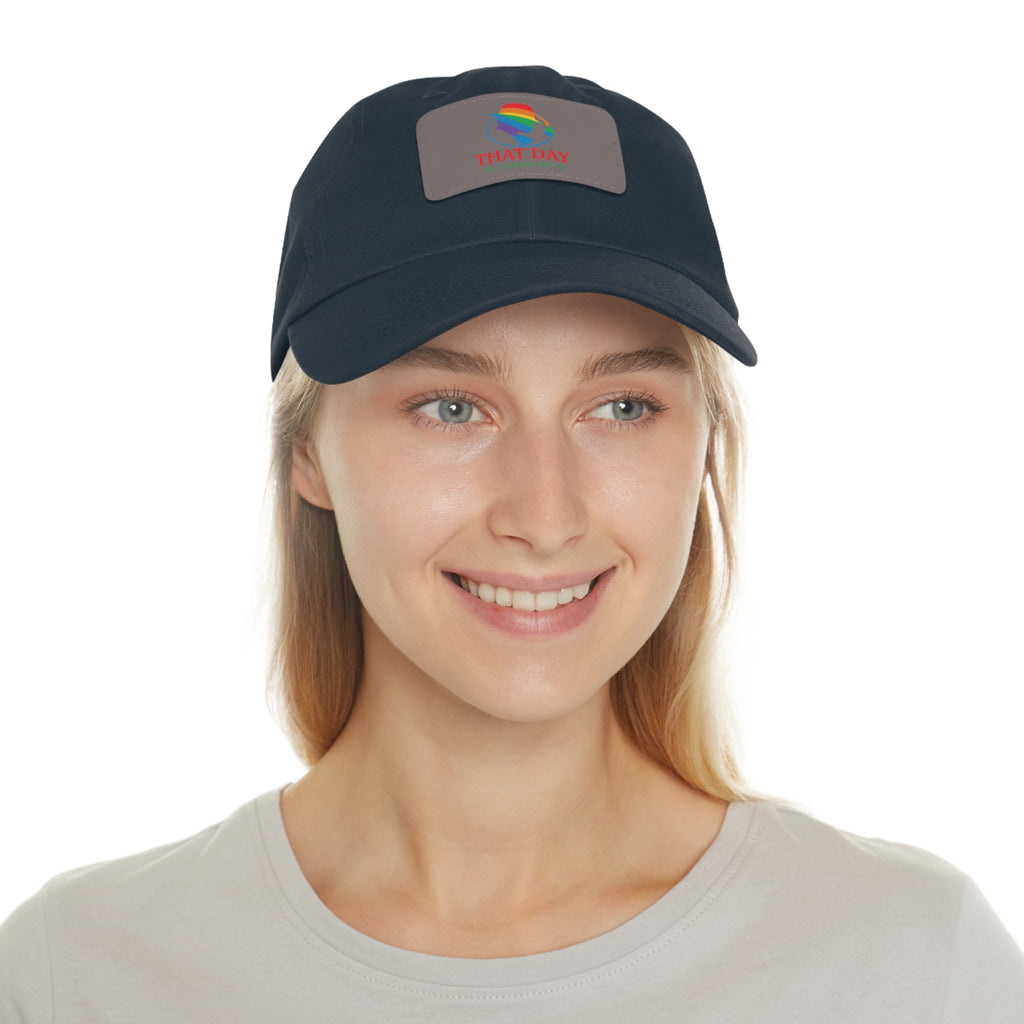 That Day – Signature Cap with Leather Patch (Rainbow)