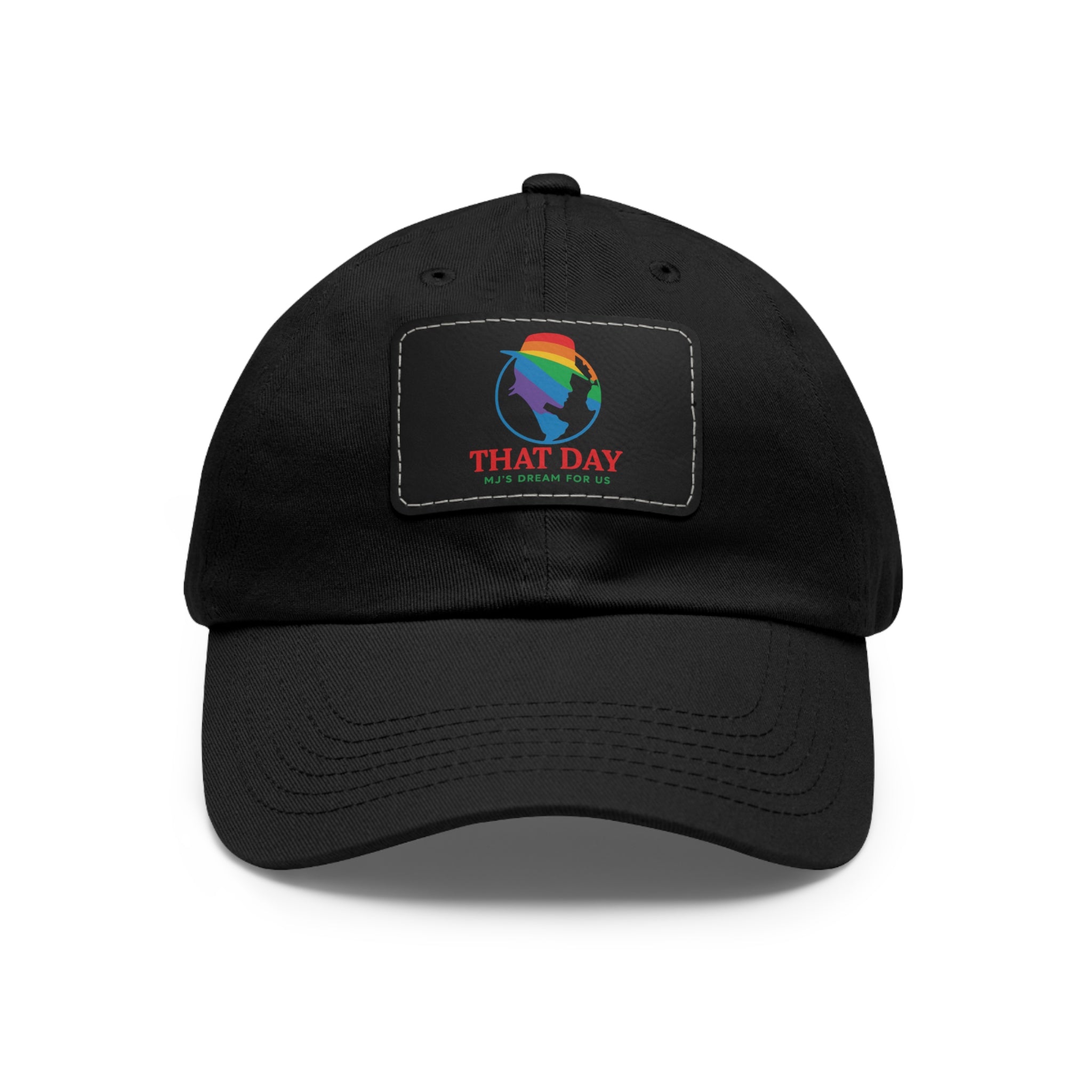 That Day – Signature Cap with Leather Patch (Rainbow)