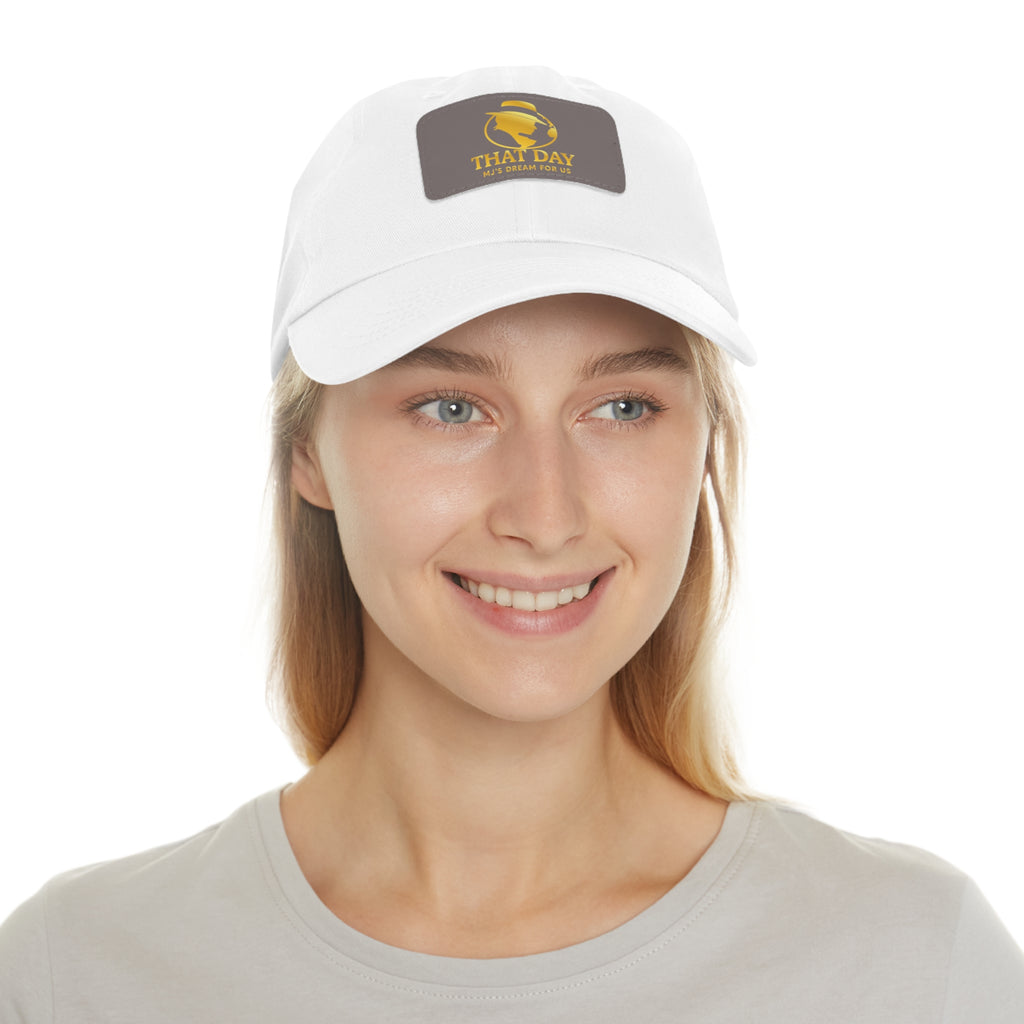 That Day – Signature Cap with Leather Patch (Gold)