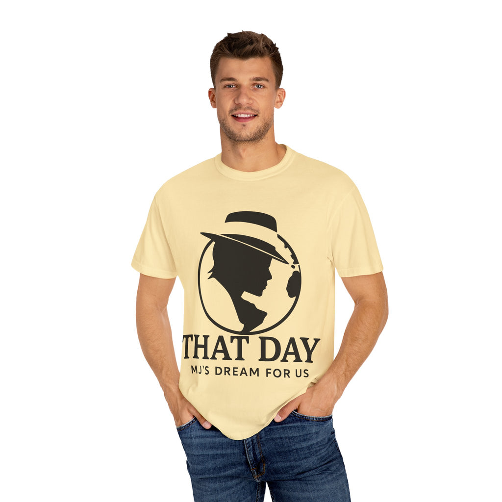 “That Day” Black - Peace Tee – MJ’s Dream For Us