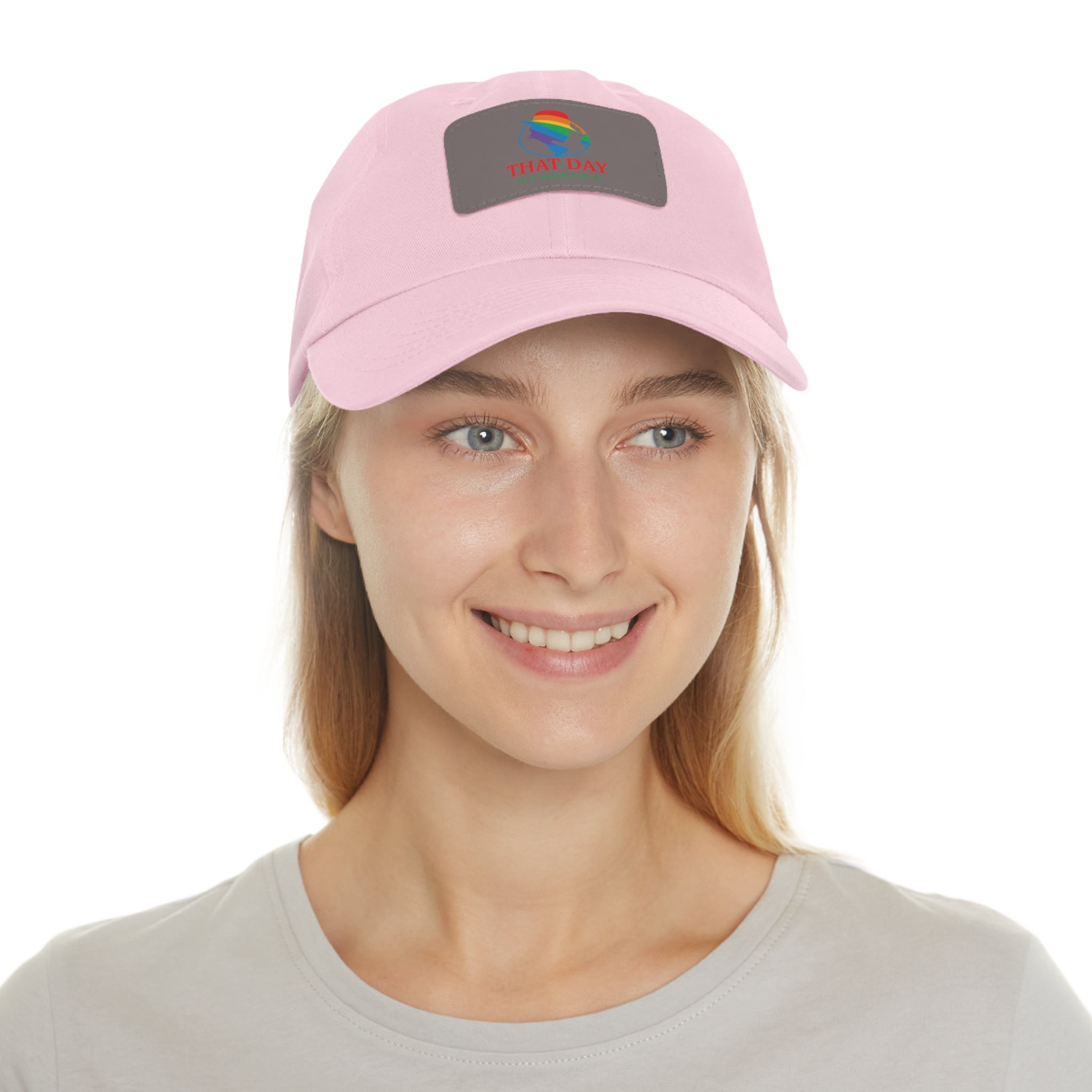That Day – Signature Cap with Leather Patch (Rainbow)