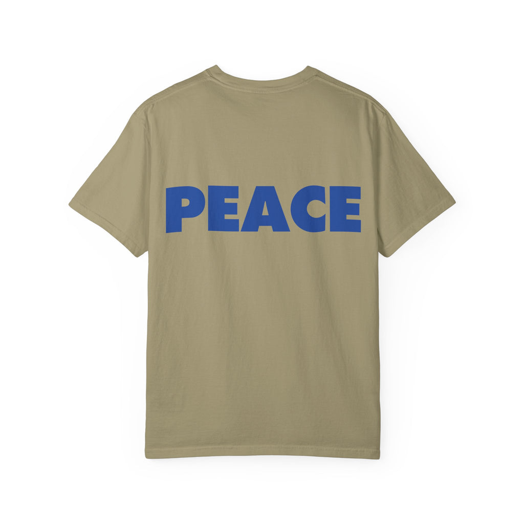 “That Day” Blue-Peace Tee – MJ’s Dream For Us