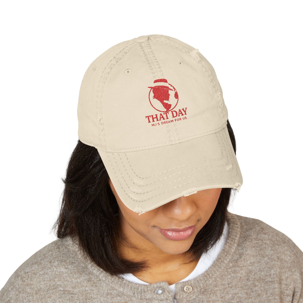 That Day – Signature Cap Distressed Hat (Red)