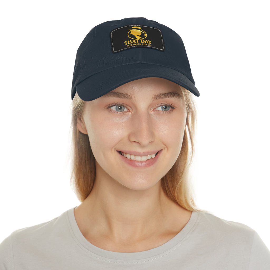 That Day – Signature Cap with Leather Patch (Gold)